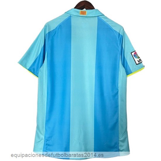 Nuevo 2ª Camiseta Barcelona Retro 2007 2008 Azul Baratas